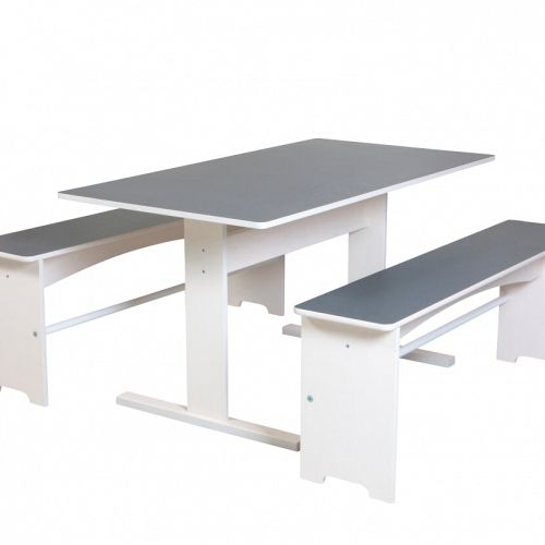 T-stel bord KORUP med laminat