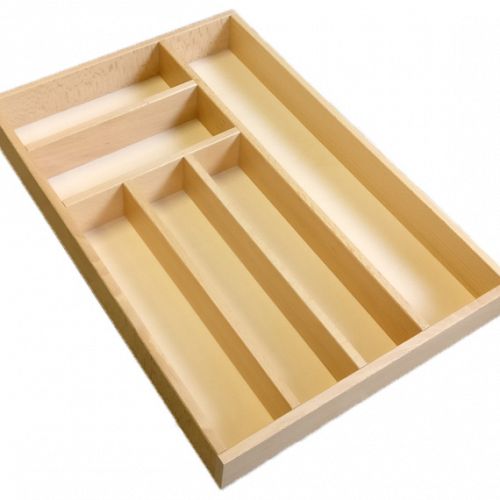 Bestikbakke FINSHØJ i lakeret bøg