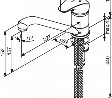 Blandingsbatteri 1-grebs - TOFT