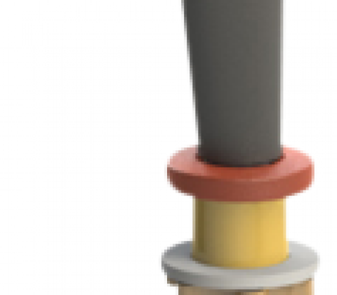 Dobbelthovedet øjenskyller/håndbruser REFS