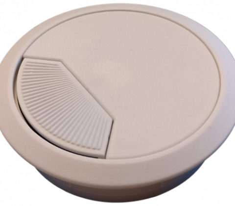 Kabelgennemføring GABET Lysgrå Ø80