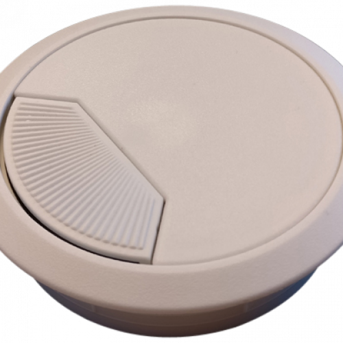 Kabelgennemføring GABET Lysgrå Ø80