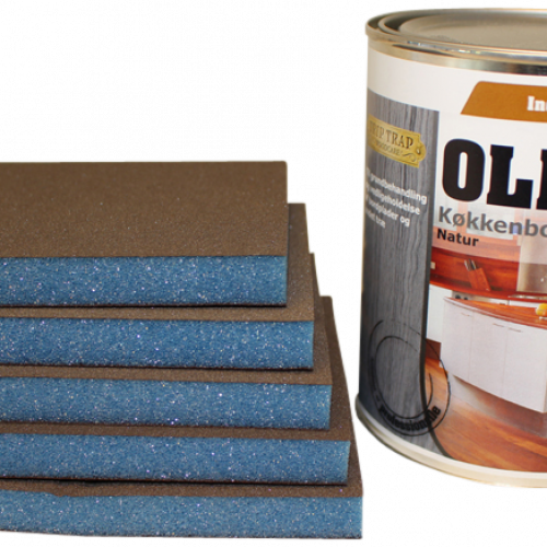 Servicepakke ELSTRUP til massive bøgetræsbordplader