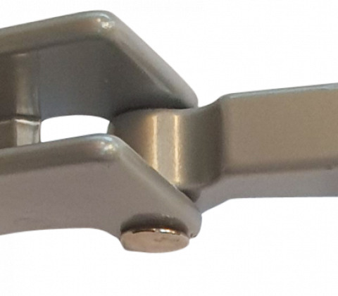 ST hængsel 1410, silver