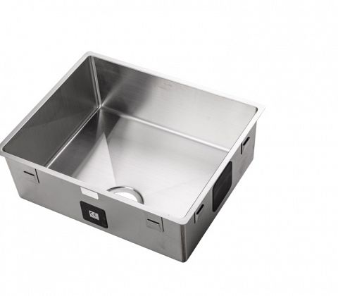 Stålvask model ST500S - 500 x 400 x 180 mm. Syrefast      