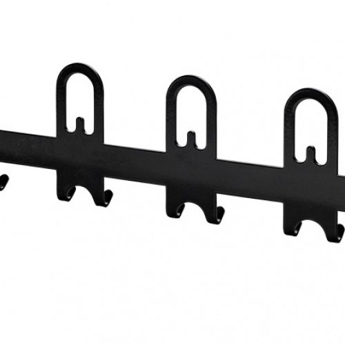 ST Knagerække, sort (90cm)