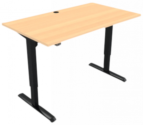 Hæve-/sænkebord STENDERUP 160x80 cm