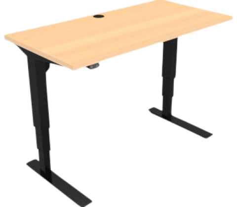 Hæve-/sænkebord SKÅRUP 120x60 cm