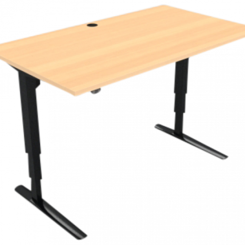 Hæve-/sænkebord SKÅRUP 140x80 cm