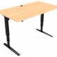 Hæve-/sænkebord SKÅRUP 140x80 cm