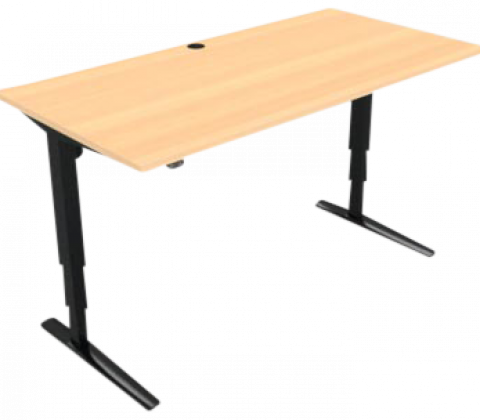 Hæve-/sænkebord SKÅRUP 160x80 cm