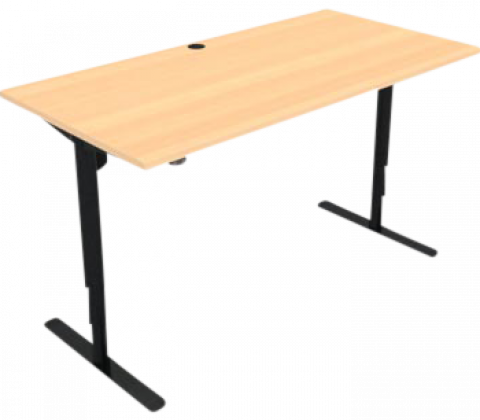 Hæve-/sænkebord EBBERUP 160x80 cm