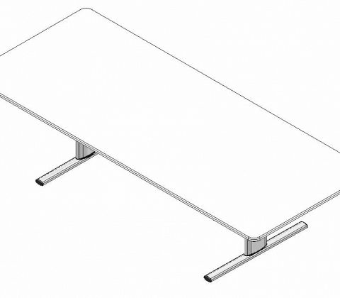 Vision gruppebord BIGUM 200x100 cm