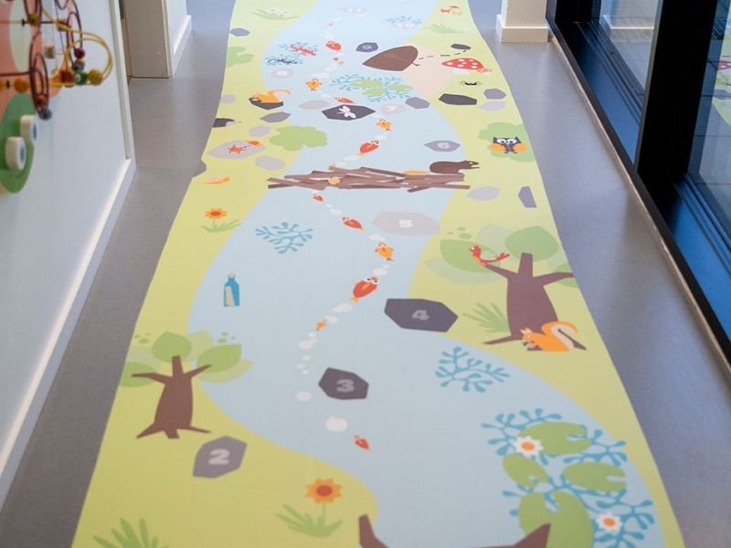 Kindergarten-Fladhøj-floor-decor Kindergarten-Fladhøj-floor-decor
