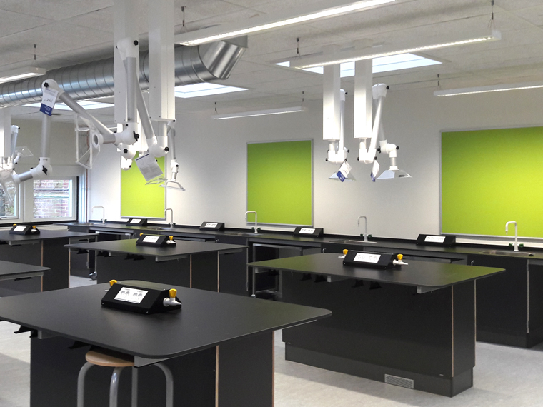 Fysik lokale Jyllinge Skole